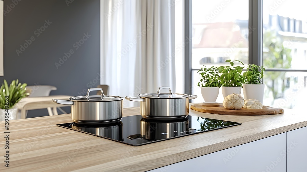 Aufkleber high end glass ceramic cooktop with advanced smart temperature sensors for precise and efficient coo