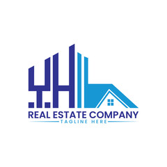 Fototapeta premium Minimalist Building and House Logo Template