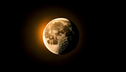 Obraz premium Full moon in the night