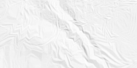Abstract ragged parchment empty wrinkle cardboard empty blank ripped surface wrinkle old paper white crumple texture background.	