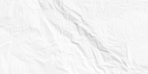 Abstract ragged parchment empty wrinkle cardboard empty blank ripped surface wrinkle old paper white crumple texture background.	