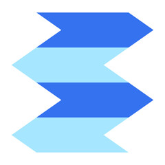 graphic text box - done. ribbon, banner in flat design. Set of modern web stickers, tags, banners, labels and badges isolated on white background