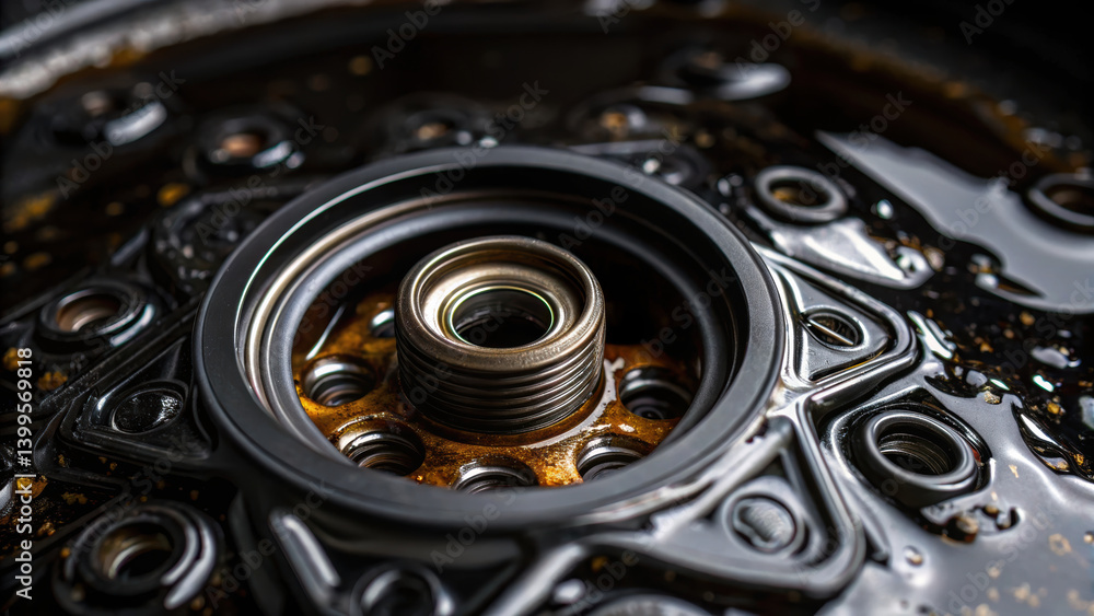 Poster lubricant is essential for engine performance and this concept highlights importance of maintaining 