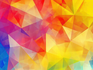 Fototapeta premium Abstract Kaleidoscope of Colors: A vibrant and dynamic abstract illustration, showcasing a mesmerizing kaleidoscope of geometric shapes and a spectrum of colors.