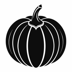 creative details Pumpkin Icon Vector Illustration
