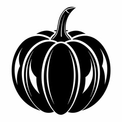 creative details Pumpkin Icon Vector Illustration