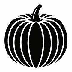 creative details Pumpkin Icon Vector Illustration