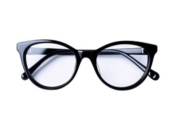 a pair of stylish black cat-eye glasses with a sleek design ideal for fashion enthusiasts and those seeking to enhance their eyewear collection