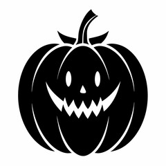 creative details Pumpkin Icon Vector Illustration