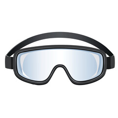 Vector Safety Goggles with Clear Lens, Black Frame, and Anti-Fog Technology for Industrial Protection