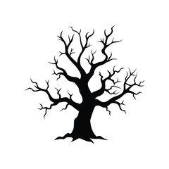 tree silhouette vector