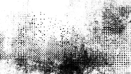 Distressed black sketch texture. Rough black and white texture vector. Distressed overlay texture. Grunge background. Distress Overlay Texture. Subtle grain texture overlay. White background.