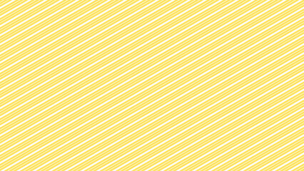 White and yellow diagonal stripes background. Lines seamless pattern. Cute background with diagonal line.