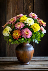 Fototapeta premium bouquet of flowers