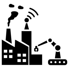 Smart Manufacturing Icon