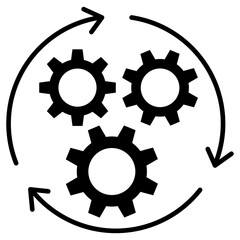 Workflow Optimization Icon