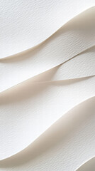 Abstract Wavy Paper Texture: A minimalist, abstract backdrop with delicate, undulating lines and subtle texture, perfect for adding a touch of elegance and visual interest to your designs. 
