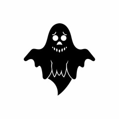 creative details Ghost Icon Vector Illustration 