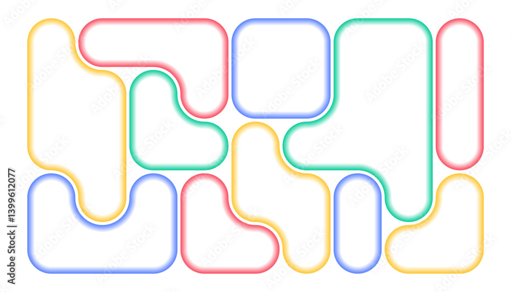 Poster colorful abstract background with creative metaball pattern design. bright color liquid geometric sh