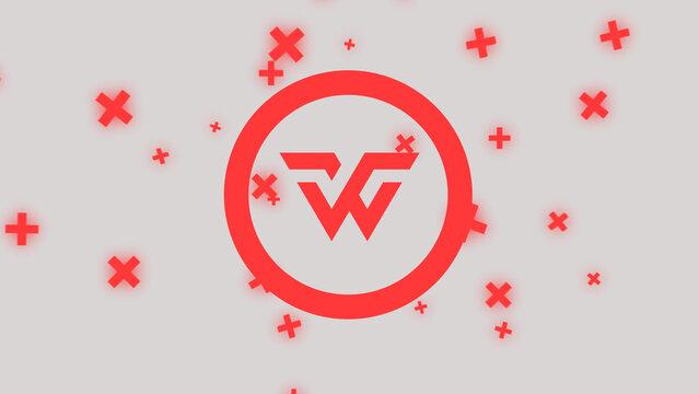 Flat Minimal Shapes Horizontal Logo Reveal 214