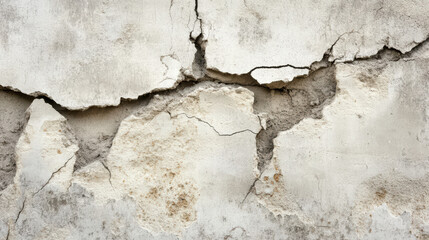 Weathered Wall Texture: A close-up of a textured wall reveals the passage of time, showcasing a network of cracks and fissures that tell a silent story of aging and decay.