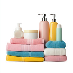 soap and towels