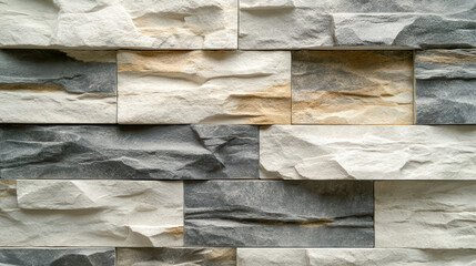 Stone wall texture: A close-up view captures the intricate details of a stone wall. The natural stone arrangement, offers a sense of solidity and timeless elegance.