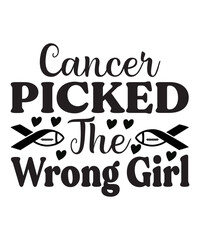 cancer t-shirt design