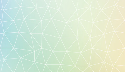 Fototapeta premium Decorative pattern with triangles style. Template for wallpaper, interior design, decoration, scrapbooking page. Vector illustration. Creative gradient color.