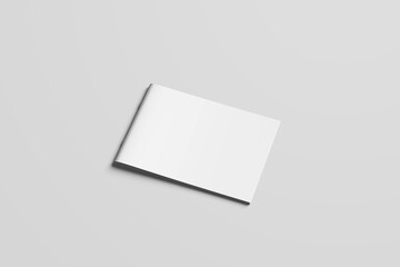 Cover Isolated On White Background magazine