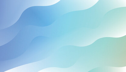 Modern Wavy Background. For Template Cell Phone Backgrounds. Vector Illustration with Color Gradient.