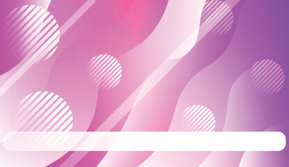 Futuristic Color Design Geometric Wave Shape, Lines, Circle. Dynamic shapes composition for landing page. For Your Design Wallpaper, Presentation, Banner, Flyer, Cover Page. Vector Illustration