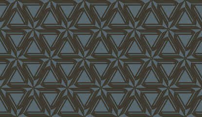 Original interior background in triangles style. Curved line. Vector illustration. For modern interior design, fashion print.