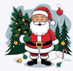 Santa Clause vector