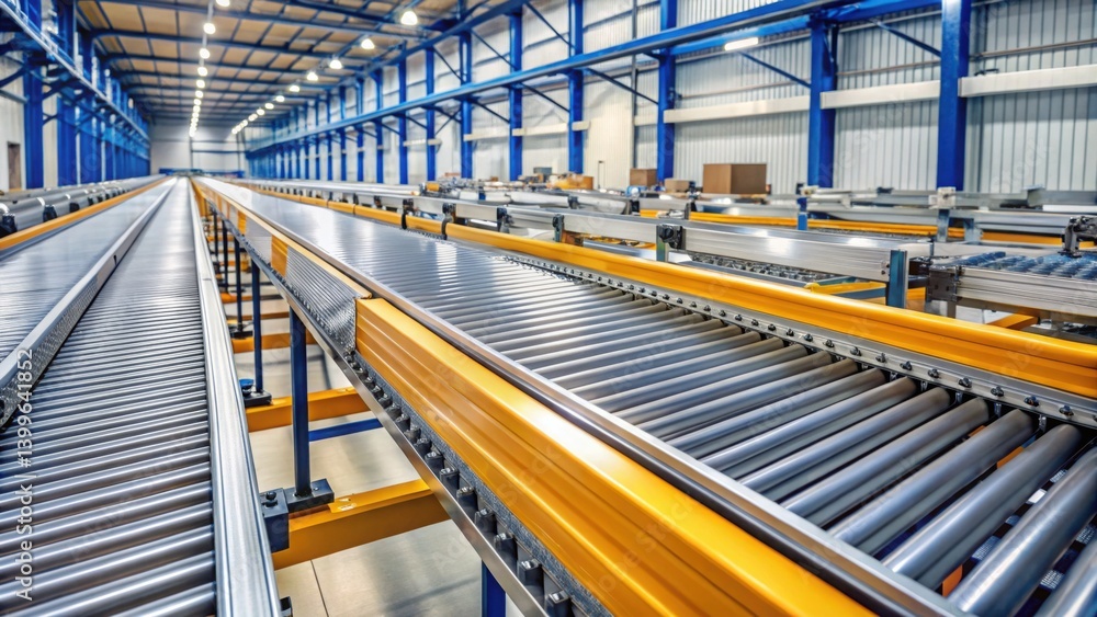 Poster Efficient Conveyor Belt System for Streamlined Operational Workflow