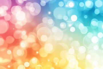 Obraz premium Abstract Colorful Bokeh Background with Sparkling Light Effect Overlay