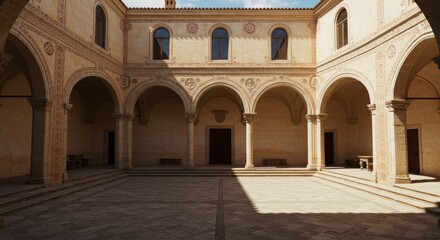Fototapeta premium Historical building exterior facade