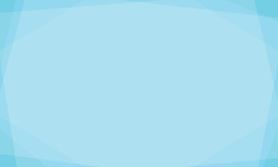 四角が重なった爽やかな青色のフレーム