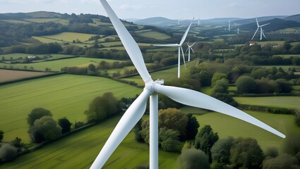 View Of A Wind Turbine