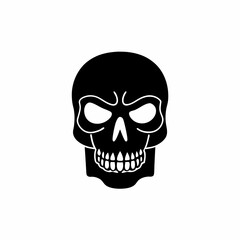 creative details Skull Icon Vector Illustration 