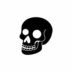 creative details Skull Icon Vector Illustration 