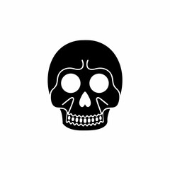 creative details Skull Icon Vector Illustration 