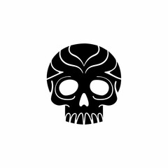creative details Skull Icon Vector Illustration 