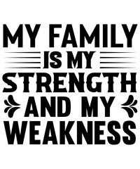 family svg t-shirt design