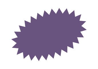 Starburst colorful tag. Star burst badge vignette. Vector simple pink red green blue round collection.