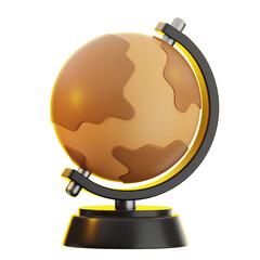 3D illustration of Globe