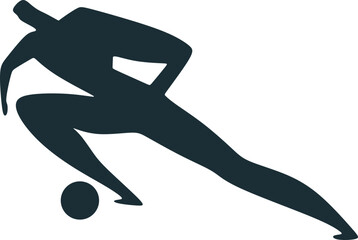 Soccer Player Silhouette