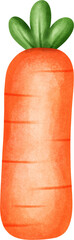 Cute Letter I – Carrot Alphabet Style