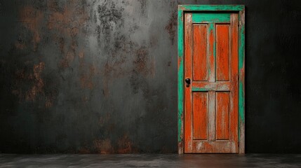 A haunted door that randomly leads to a different room every time itâ€™s opened