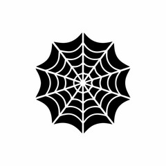 creative details Spider Web Icon Vector Illustration  